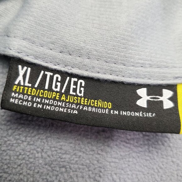 Under Armour Jacket Womens XL Pink Fitted Zip-Up Windbreaker - Picture 2 of 8